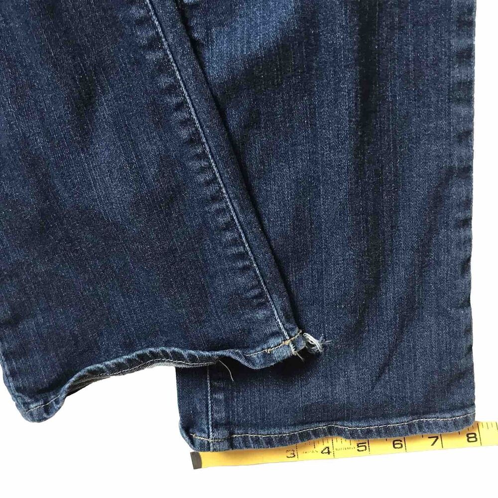 A Pea in the Pod XS Maternity Jeans Bootcut Secret Fit Belly Blue Denim Pullon - Picture 11 of 11